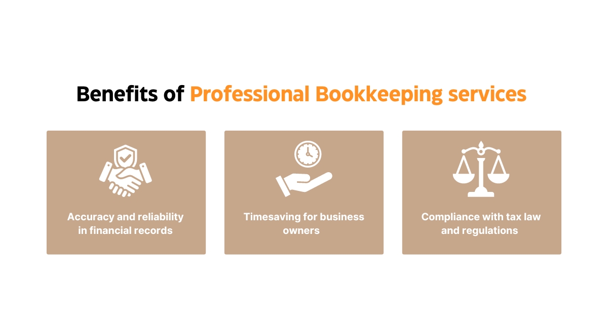 Benefits of Professional Bookkeeping services