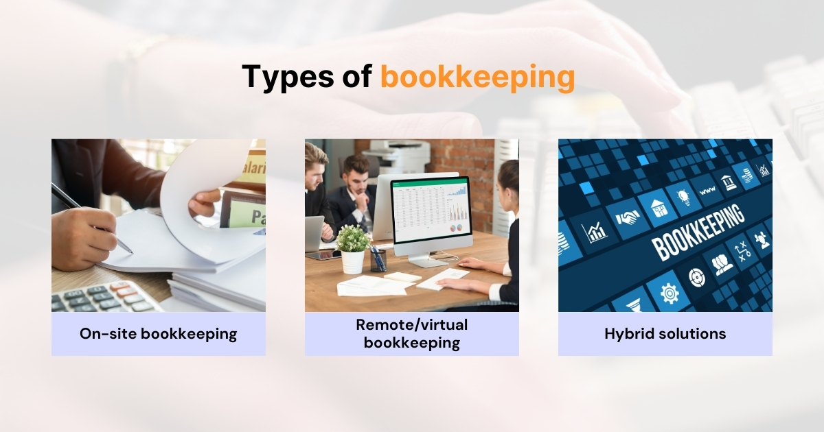 Types of bookkeeping