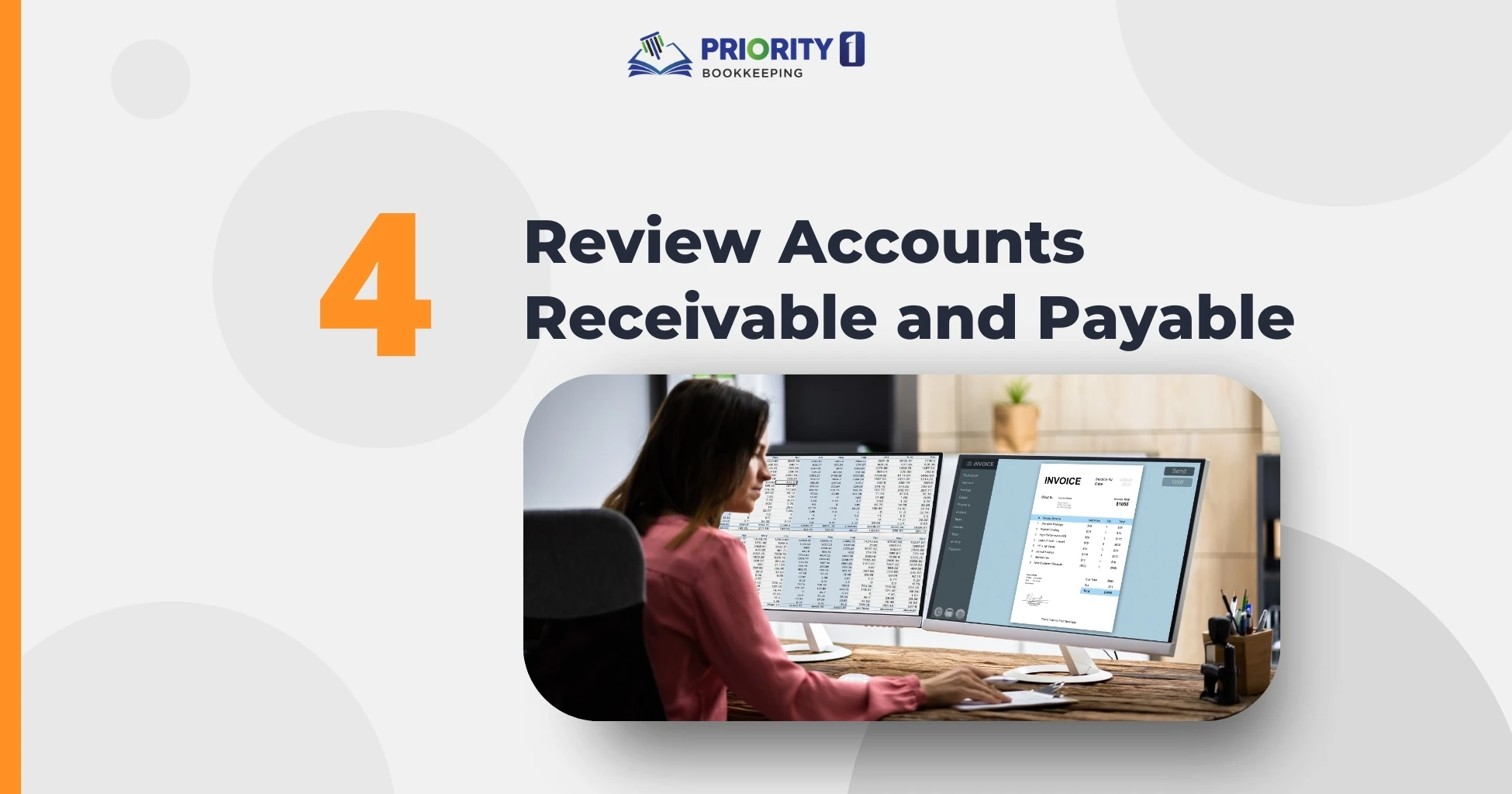 Review Accounts Receivable and Payable