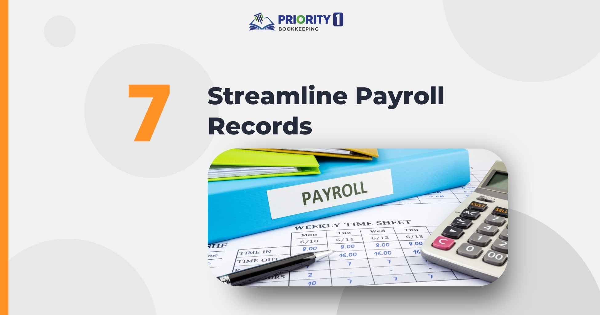 Streamline Payroll Records